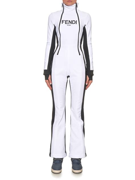 fendi white jumpsuit|Fendi ready to wear.